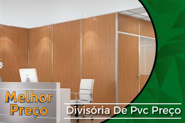 Divisória De Pvc Preço