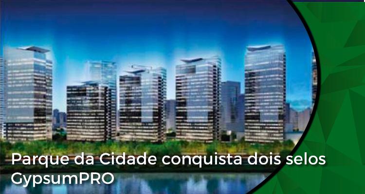 Parque da Cidade conquista dois selos GypsumPRO