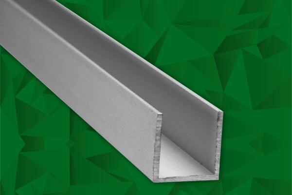 Perfil U Alumínio (Bit U)