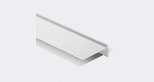 Acabamento porta balcão 2,5mm com Acabamento em Metal