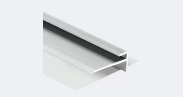 Testeira/acabamento porta balcão 3mm com Acabamento em Metal
