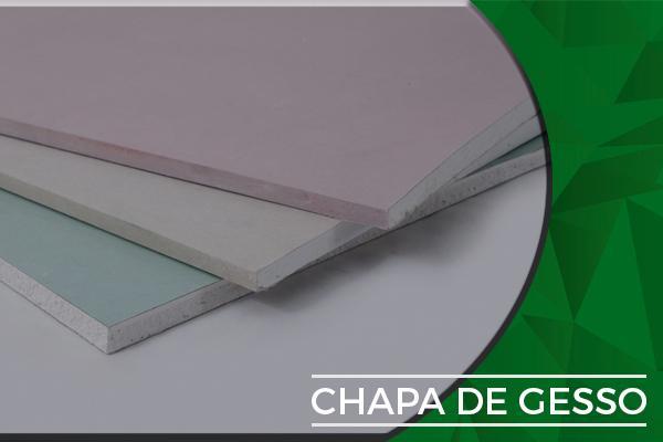 Chapa de Gesso Chapa de Gesso